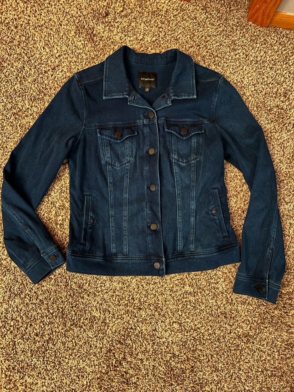 Liverpool Jeans Company Dark Indigo Denim Jacket